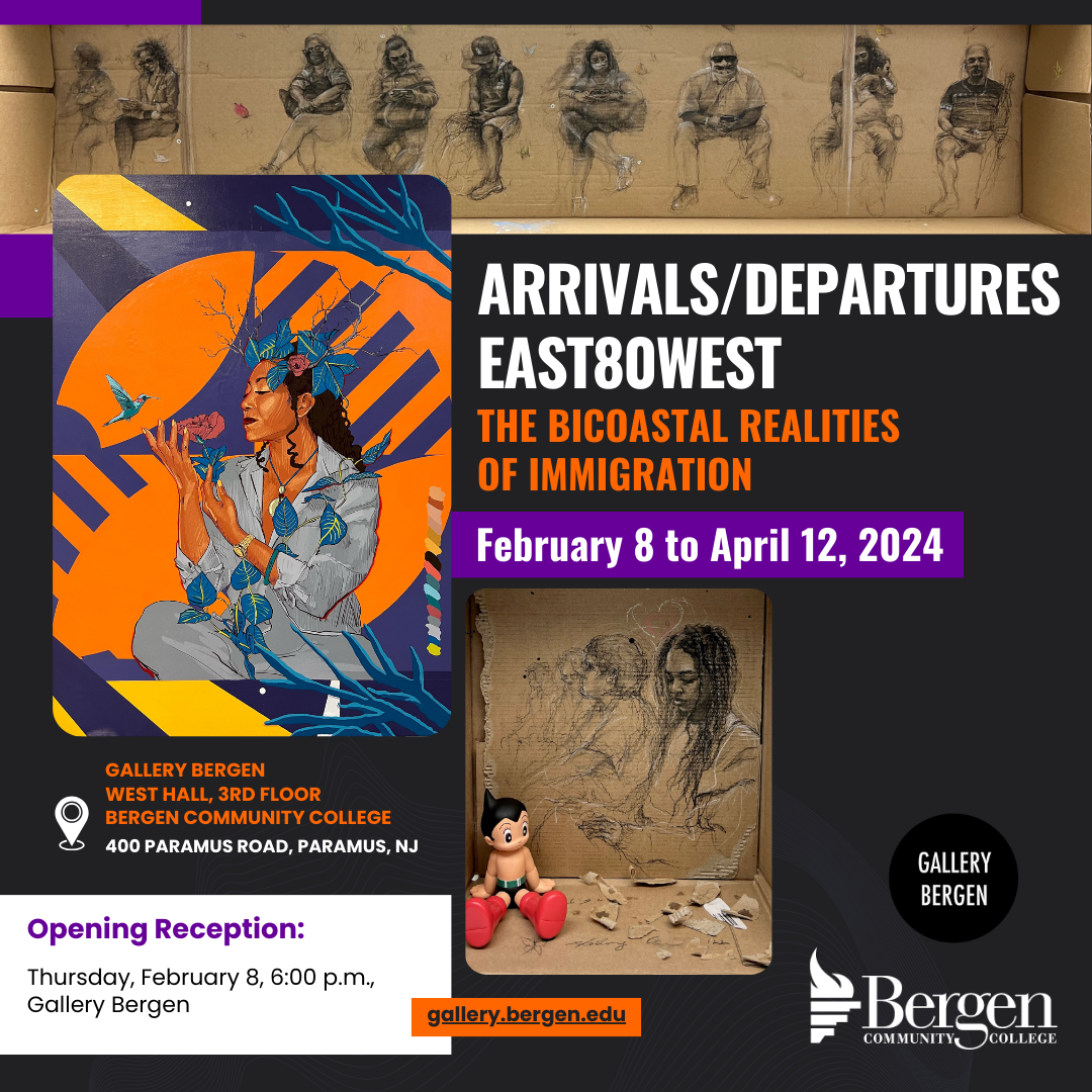 Bicoastal Realities of Immigration Gallery Bergen Exhibition