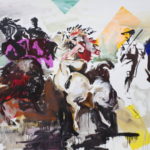 Oil on canvas, 80 by 60 inches